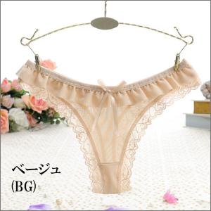 ショーツ Tバック ローライズ レース 下着 ...の詳細画像3