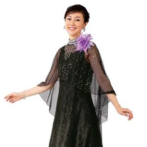 スパンコールケープ GD196-2743 コーラス衣装 カラオケ衣装