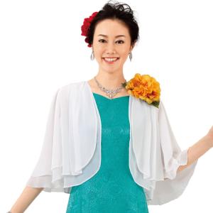 フォーマル衣装 トップス ストール ボレロ ケープ シフォンボレロ
