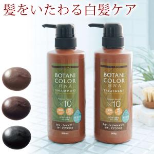 ヘアケア ボタニカラーHNAカラーシャンプー＆トリートメント Z1080 お買得セット ヘアカラー ヘナ