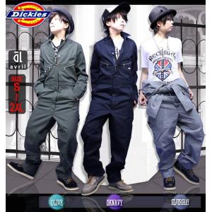 つなぎ メンズ おしゃれ Dickies メンズ 4カラー 長袖 ツナギ パンツ 作業服 作業着 ボトムス