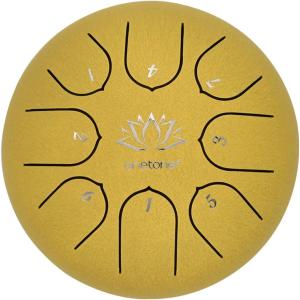 ONETONE OTTG-06/GD ワントーン タングドラム Cメジャースケール 8音 6 Gold 専用巾着ケース 取扱説明書 マレット類付属の商品画像
