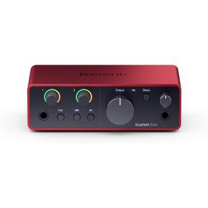 USBオーディオインターフェース Focusrite Scarlett Solo 第4世代 録音に必...