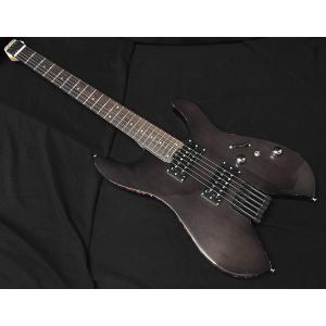 SCHECTER OL-NV-HL STBK ヘッドレスギター エレキギター シェクター ストラトタイプ NVシェイプ シースルーブラック｜aw-shopping