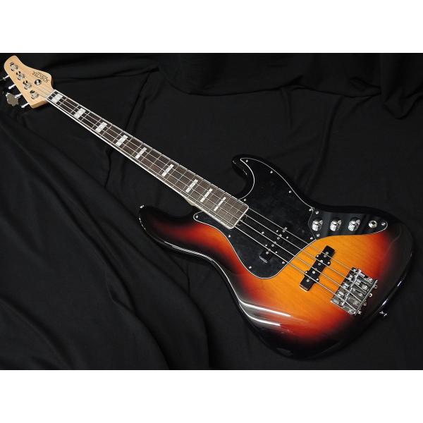 SCHECTER PS-JB-N 3TS R シェクター ジャズベース タイプ ネックバインディング...