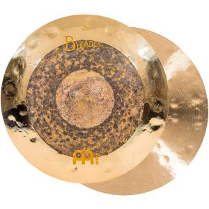 MEINL Cymbals マイネル Byzance Dual Series  ハイハットシンバル 15" Dual Hihat ペア B15DUH｜aw-shopping