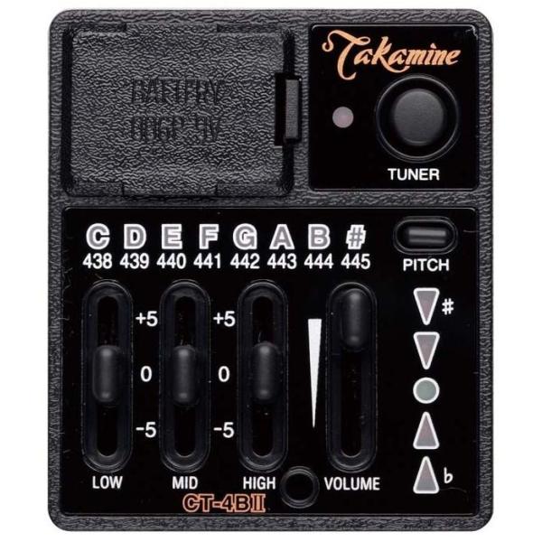 Takamine CT-4BII PTUプリアンプ 送料無料 新品 タカミネ交換用プリアンプ