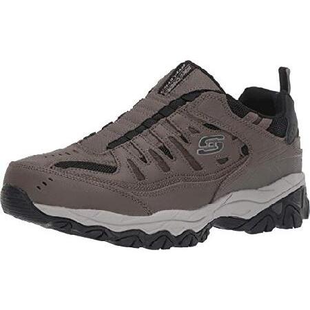 Skechers Men&apos;s Afterburn M. Fit Wonted Sneaker, Br...