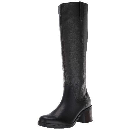 CLARKS Women&apos;s Hollis Moon Knee High Boot, Black L...