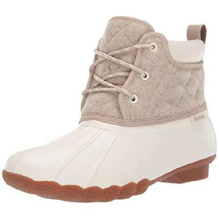 Skechers レディース Pond-Lil Puddles-ミッド キルト レースアップ ダック...