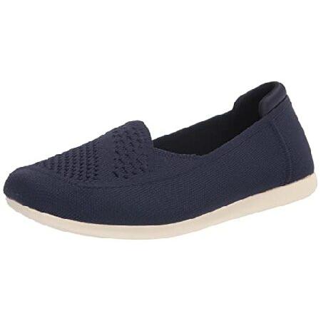 Clarks Carly Star Loafer, Dark Navy Combi, 9.5 Wid...