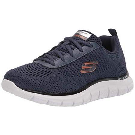 Skechers Track Moulton Navy/Orange 13 E - Wide