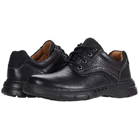 Clarks Un Brawley Pace Black Tumbled Leather 8 4E ...