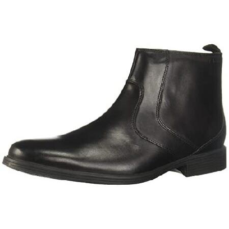 Clarks Whiddon Zip Waterproof Black Leather 9.5 D ...