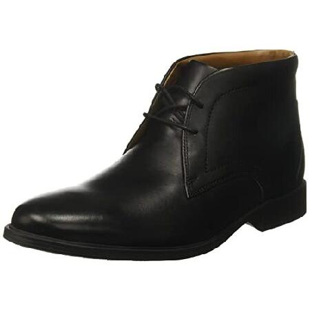 Clarks Men&apos;s Whiddon Mid Oxford Boot, Black Leathe...