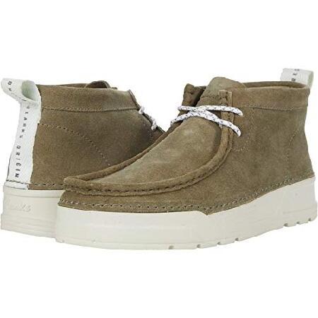 Clarks Origin Wallabee Olive Suede 8 D (M)