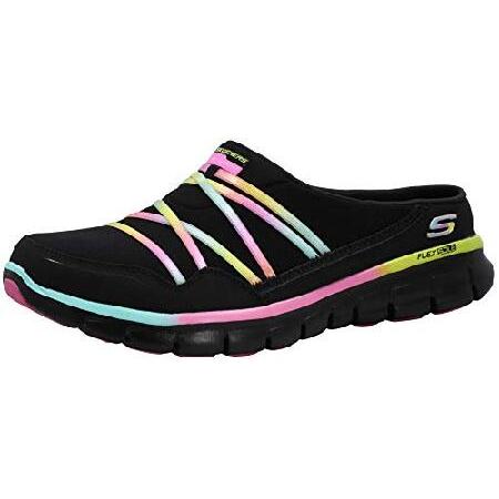 スケッチャーズ Skechers スポーツ レディース エアストリーマー スリッポン ミュール, ブ...