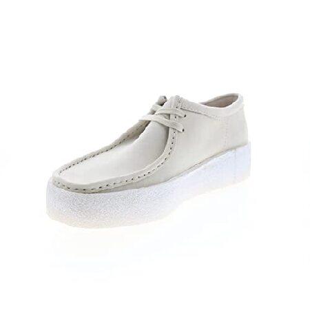Clarks Wallabee Cup White Nubuck 9.5 D (M)