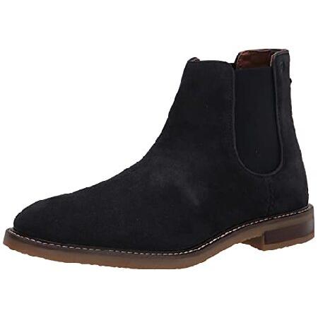 Clarks Men&apos;s Jaxen Chelsea Boot, Navy Suede, 10