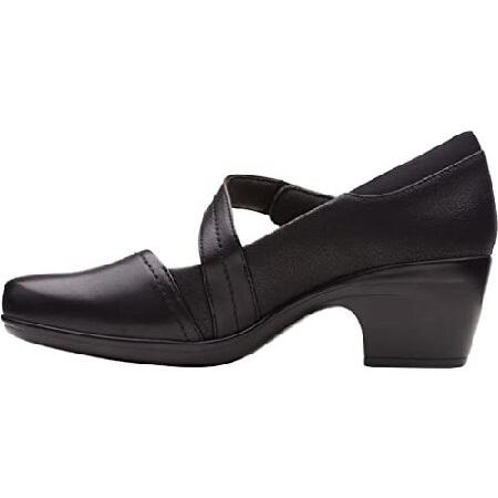 Clarks Emily Pearl Black Synthetic/Leather Combi 9...