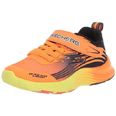 Skechers Kids Boy&apos;s Razor Grip Sneaker, Orange/Nav...