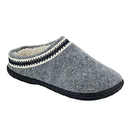 Clarks Womens Wool Felt Clog Slippers Warm Cozy In...