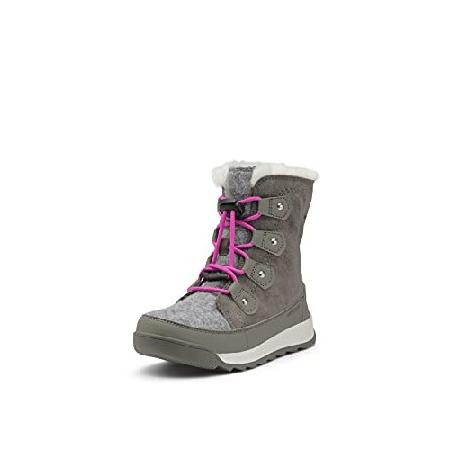 Sorel Young Whitney II Joan Lace Boot - Quarry, Br...