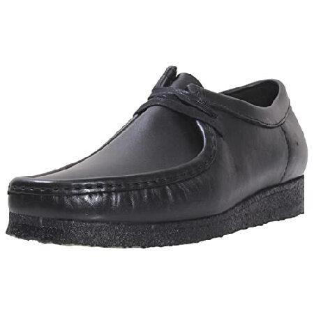 Clarks Wallabee Black Leather 1 8 D (M)