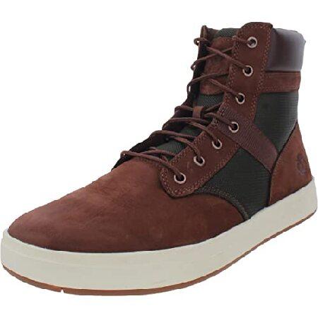 Timberland Davis Square Leather and Fabric Boot Da...