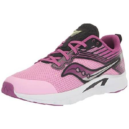 Saucony Axon Sneaker, Purple/Pink, 4 US Unisex Big...