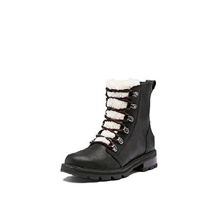 Sorel Women&apos;s Lennox Lace Cozy Rain Boot - Black, ...