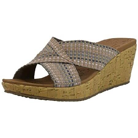 Skechers Women&apos;s Beverlee-Delighted Wedge Sandal N...