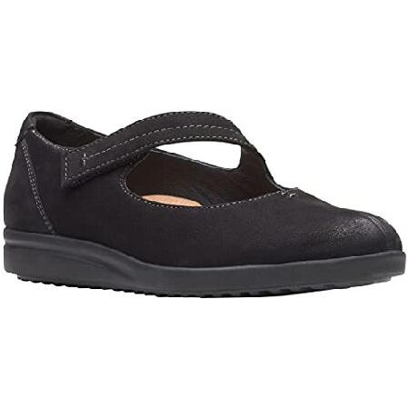 Clarks Women&apos;s Tamzen Walk Mary Jane Flat, Black N...