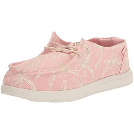 Reef Women&apos;s Cushion Coast Sneaker, Blush Hibiscus...