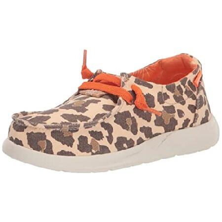 Reef Girls Kids Cushion Coast Sneaker, Leopard, 1 ...