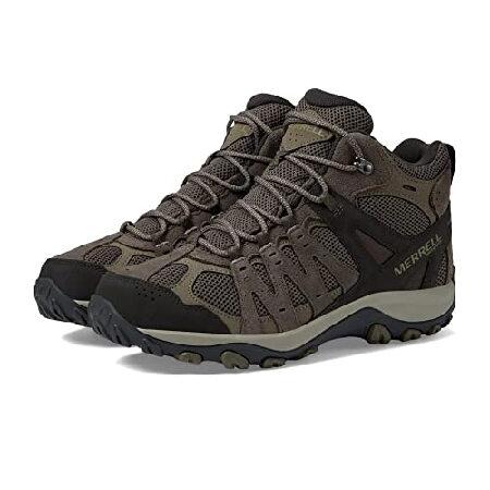 Merrell メンズ Accentor 3 Mid 防水ブーツ, ボルダー, 7