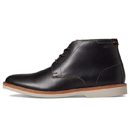 Clarks Atticus LT Hi GTX, ダークブラウンレザー, 8 UK