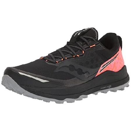 Saucony Men&apos;s Xodus Ultra 2 Sneaker, Black/VIZIORN...