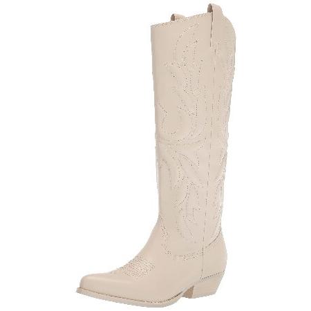 GUESS Women&apos;s Ginnifer Knee High Boot, Chic Cream ...