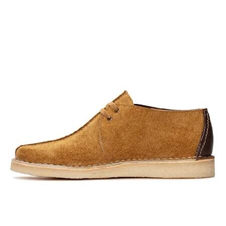 Clarks Mens Desert Trek Brown Oxfords ＆ Lace Ups C...