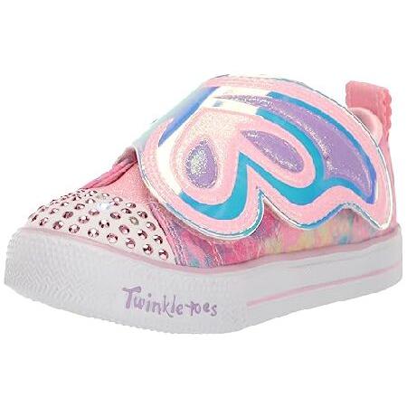 Skechers Kids Girls Twinkle Toes Shuffle Lite-Butt...