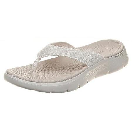 Skechers Women&apos;s Flip-Flop, Natural, 9