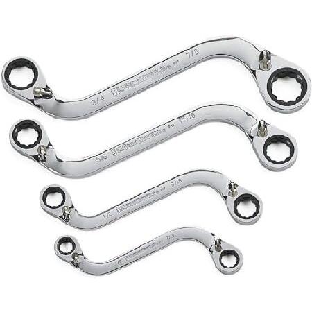 GearWrench 85399 4 Piece Reversible S-shaped Doubl...