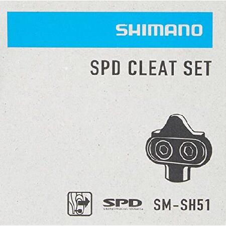 シマノ (SHIMANO) リペアパーツ SM-SH51 ナット付クリートセット (シングルモード/...