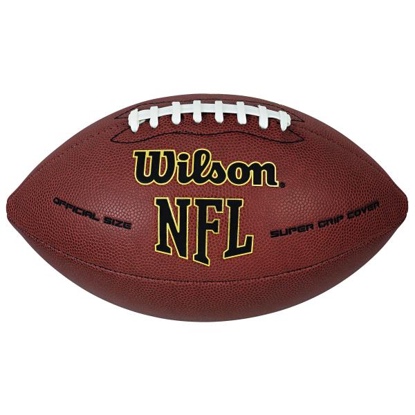 Wilson NFL Supergrip Composite Junior Football Mul...