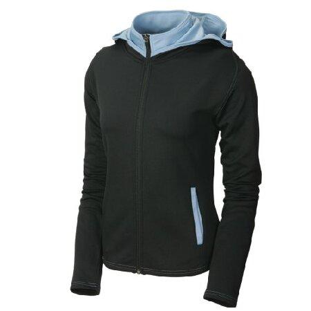 PEARL IZUMI Women&apos;s Aurora Thermal Hoody,Black/Hor...