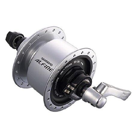 SHIMANO DH-S501 Alfine Dynamo ディスクハブ (32H フロント、シルバ...