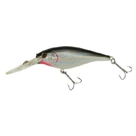 Berkley Flicker Shad Fishing Lure, Black Silver, 3...