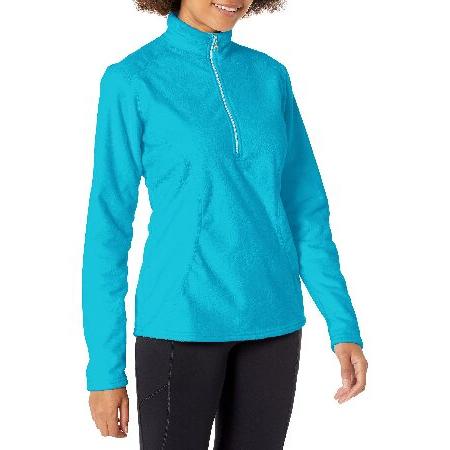 Hot Chillys Women&apos;s La Paz Salsa Half Zip,Malibu,X...