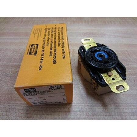 20A ロッキングレセプタクル 4P 5W 120/208VAC L21-20R BK